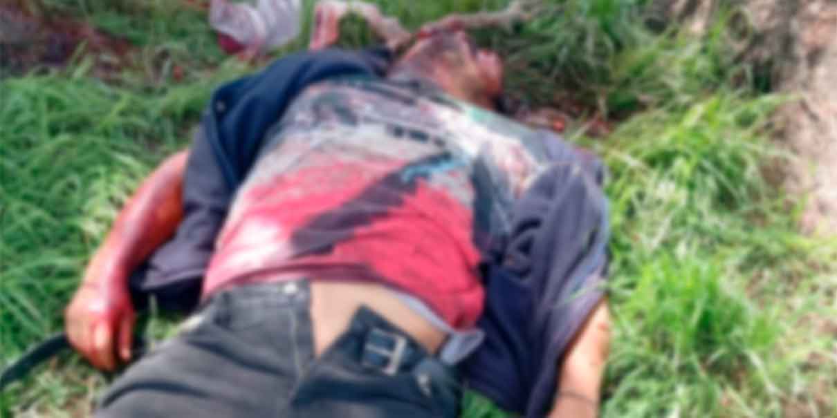 Cadáver de hombre en Tecamachalco