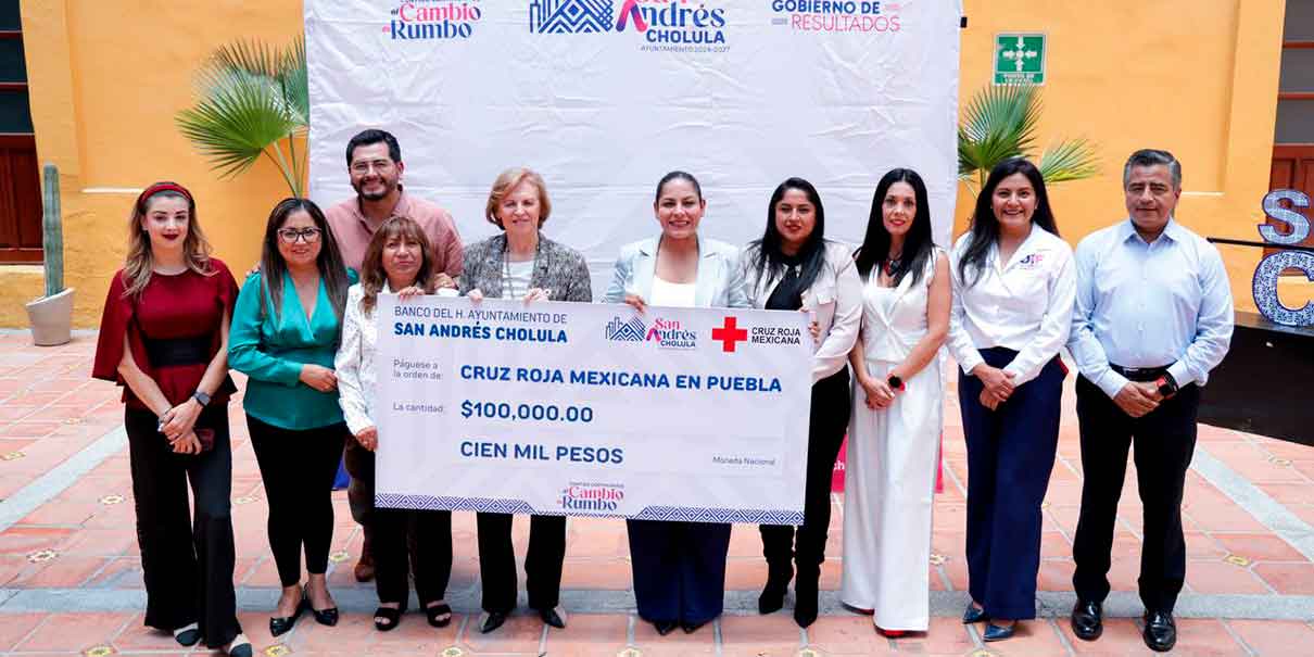 Cruz Roja donativos