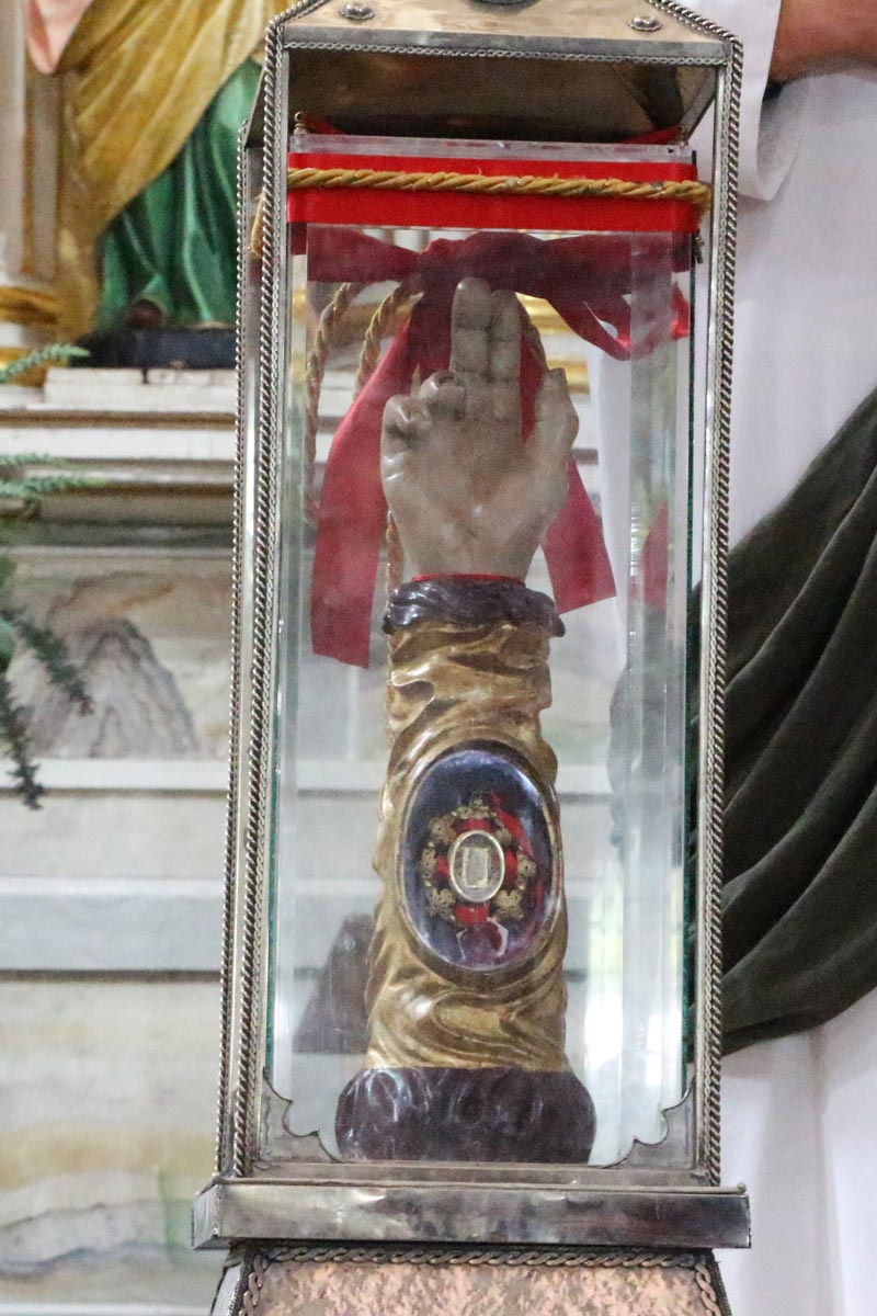 Campanas de Atlixco anuncian visita histórica: llega la reliquia de San Judas Tadeo a Santa María de la Natividad