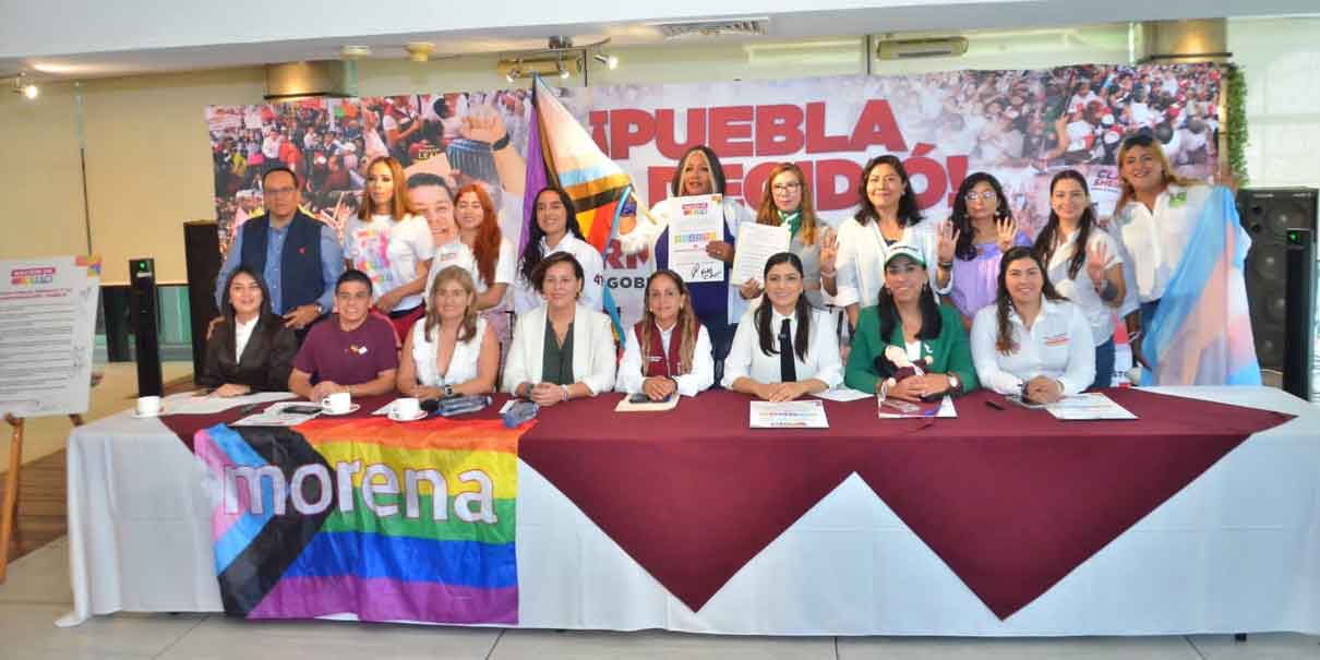 Mujeres candidatas de la coalición Sigamos Haciendo Historia firmaron el Decálogo de Derechos Humanos