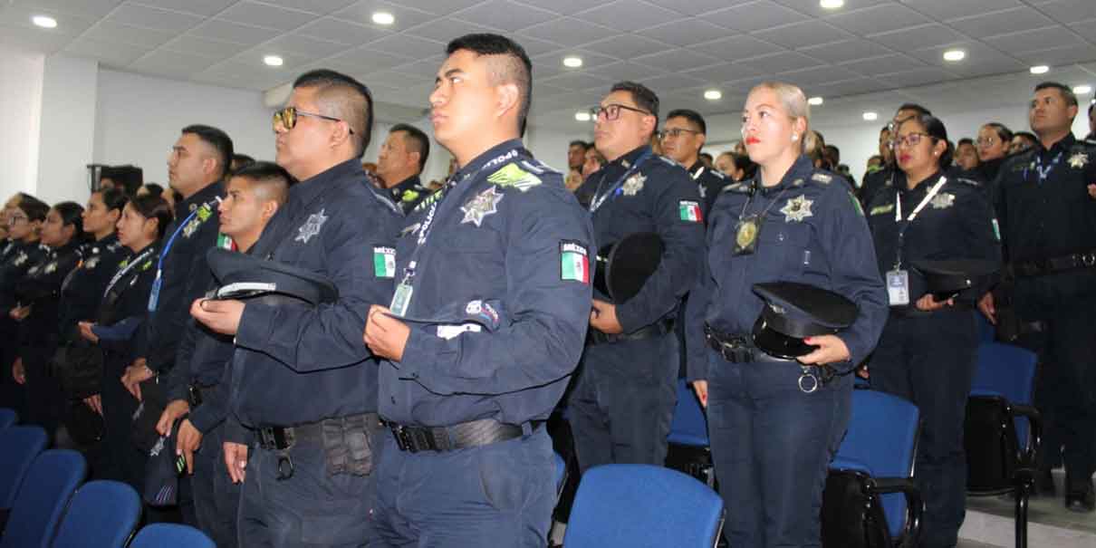 Capacitación de policías permitirá que poblanos confíen nuevamente en las corporaciones de seguridad