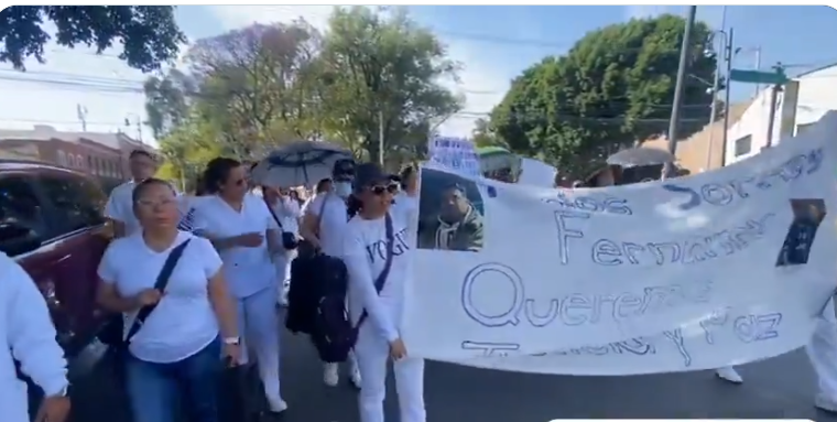 Protestas de enfermeros