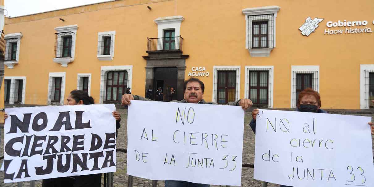 Caravana contra la desaparición de la Junta Federal de Conciliación en Puebla
