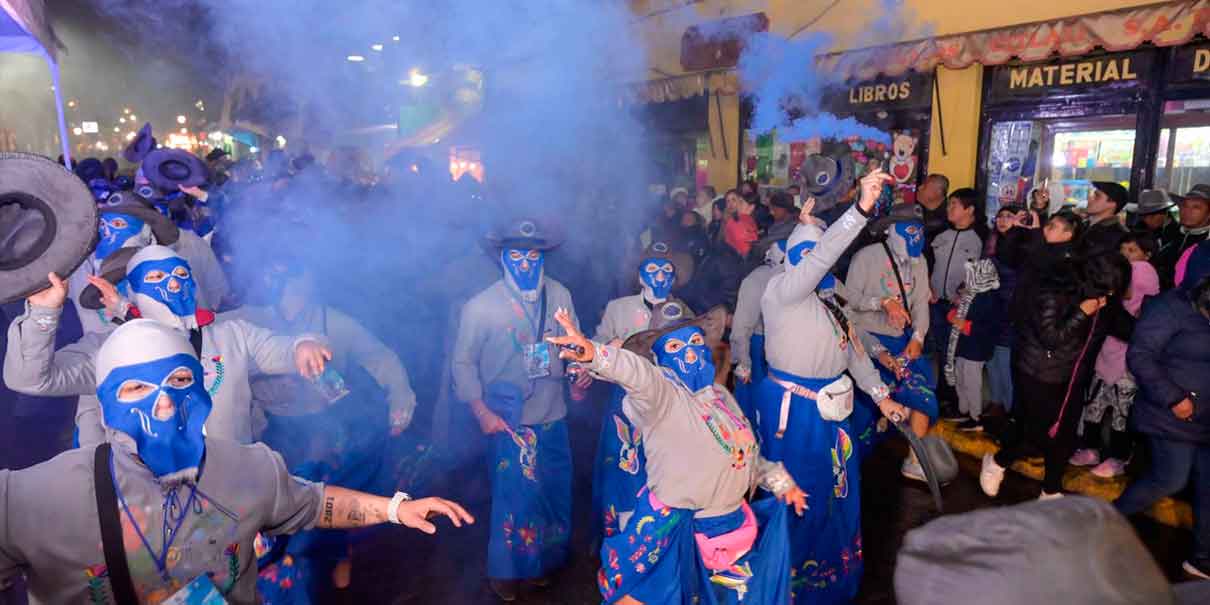 Histórica participación de Huehes en el Carnaval de Huauchinango