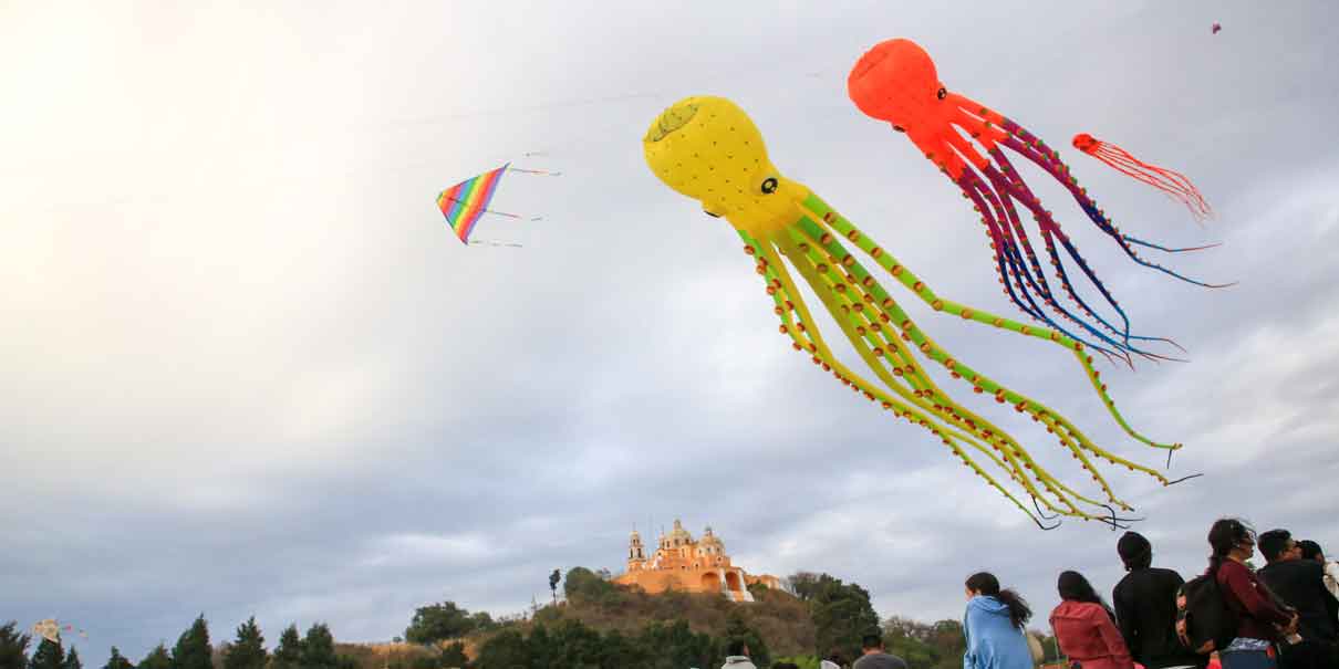 Espectacular Festival Volarte 2025 en San Andrés Cholula