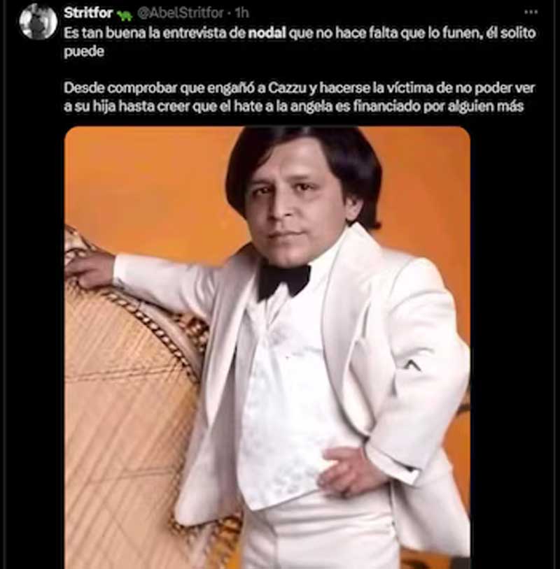 Christian Nodal aclara rumores de infidelidad y defiende a Ángela Aguilar