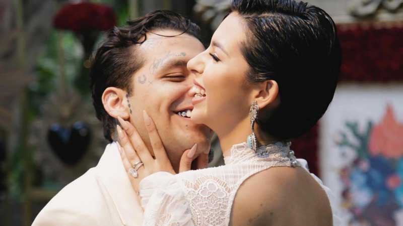 Christian Nodal aclara rumores de infidelidad y defiende a Ángela Aguilar