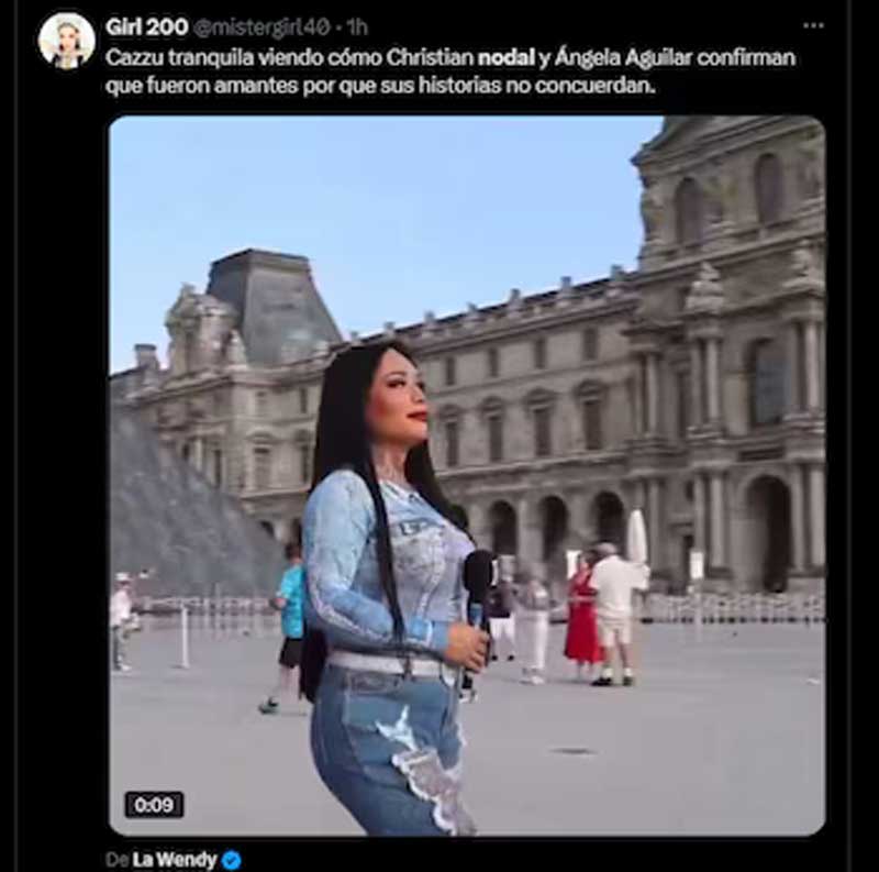 Christian Nodal aclara rumores de infidelidad y defiende a Ángela Aguilar