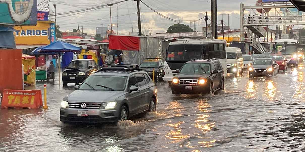 Inundaciones en Puebla