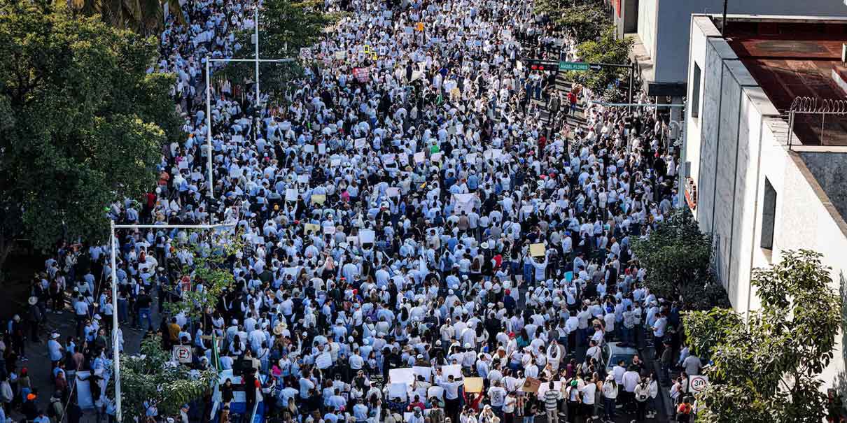 Ciudadanos de Sinaloa vuelven a marchar para exigir paz ante la narcoviolencia