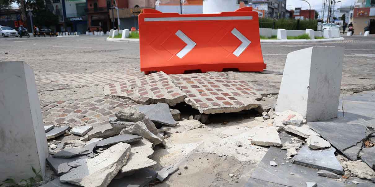 Congreso de Puebla exige auditoría forense por colapso de obras en Avenida Juárez