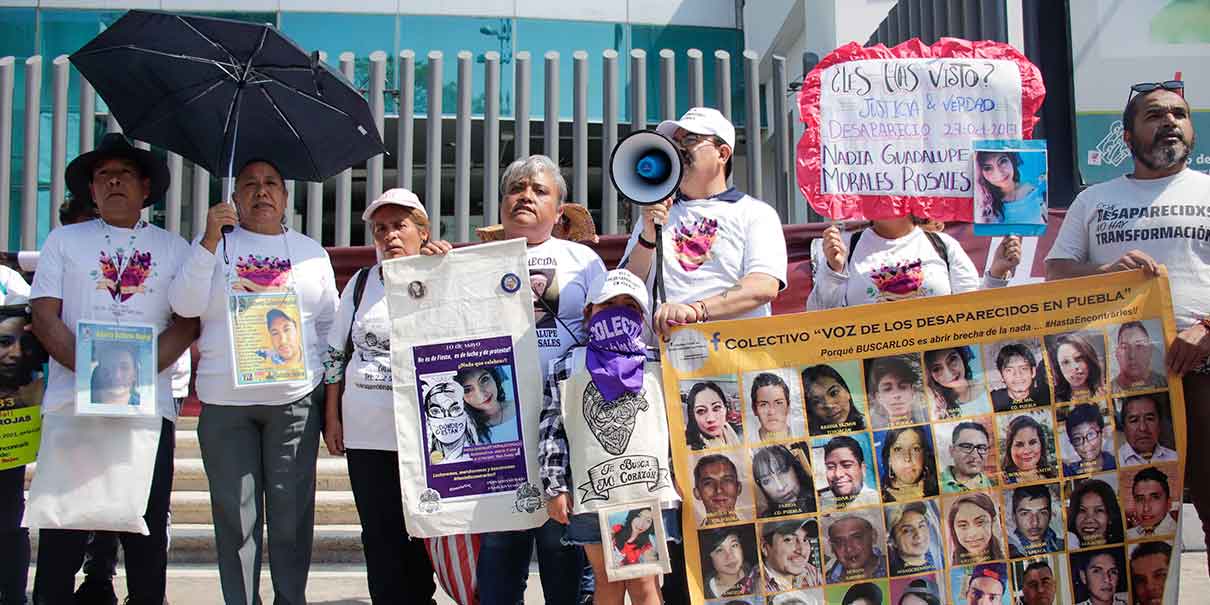 Piden justicia para madres desaparecidas en Puebla