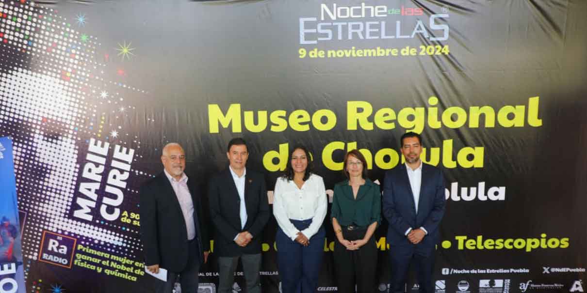 Disfruta de “La Noche de las Estrellas” en el Museo Regional de Cholula