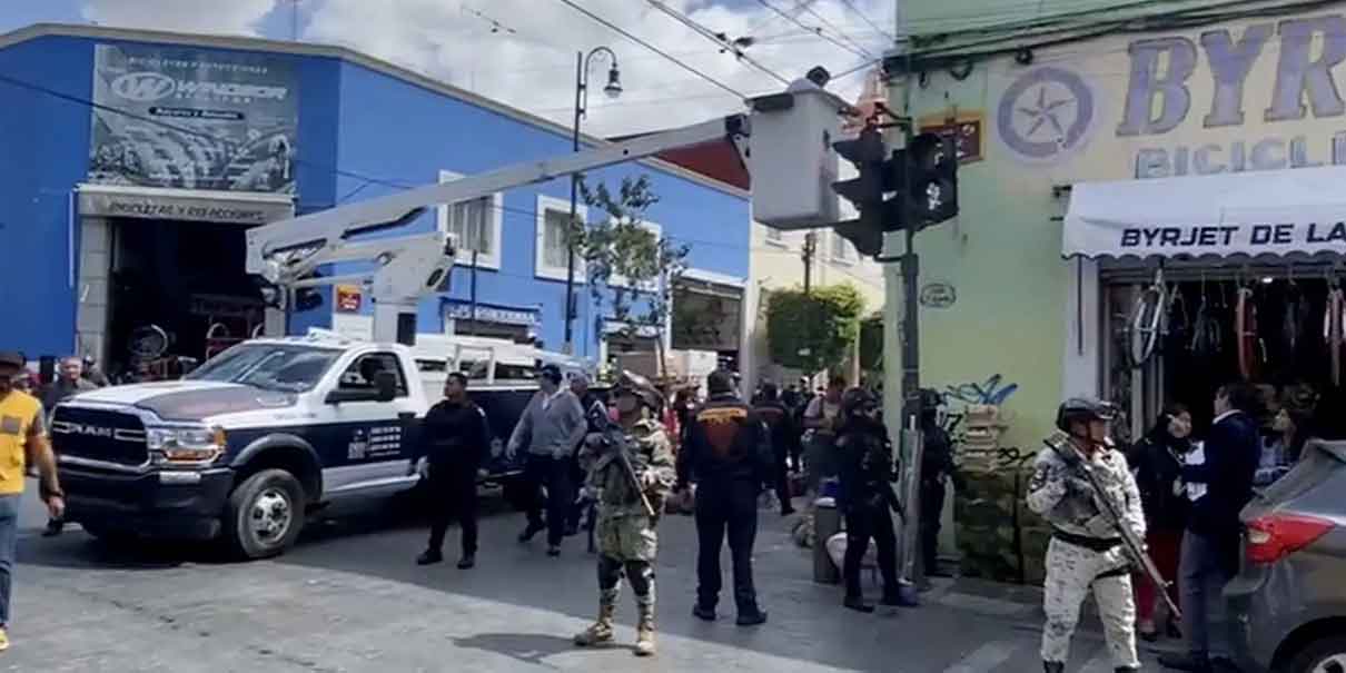 Delincuencia vigilaba con cámaras el centro de la capital