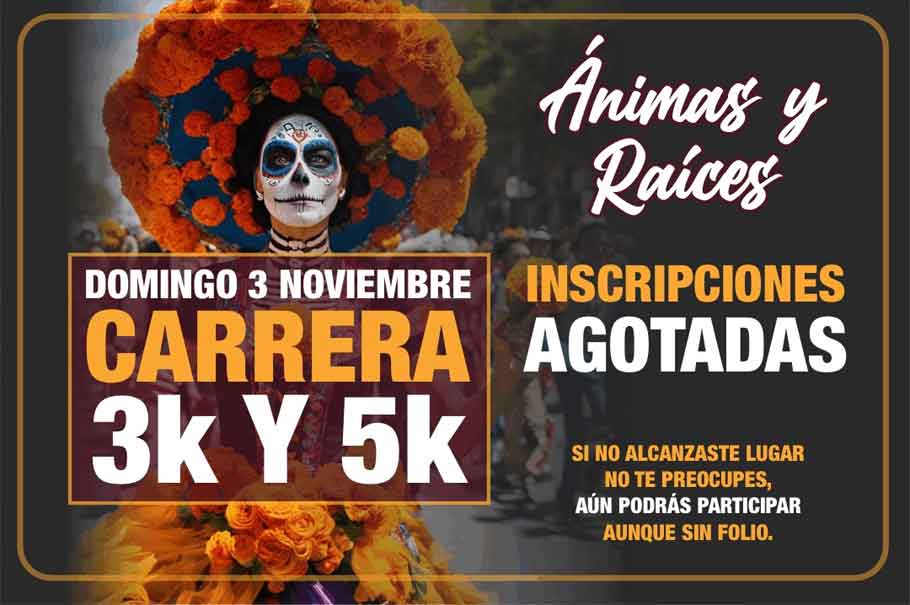 Cuautlancingo invita a participar en actividades deportivas del festival “Ánimas y Raíces”