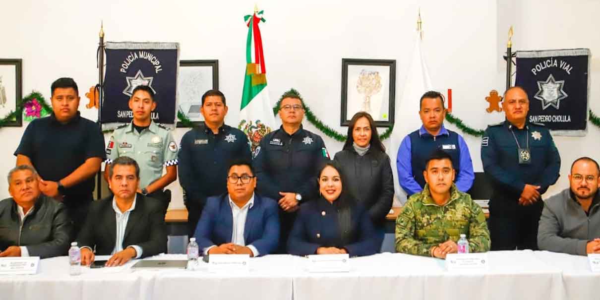 Llevan a cabo Mesa de Construcción de Paz en San Pedro Cholula