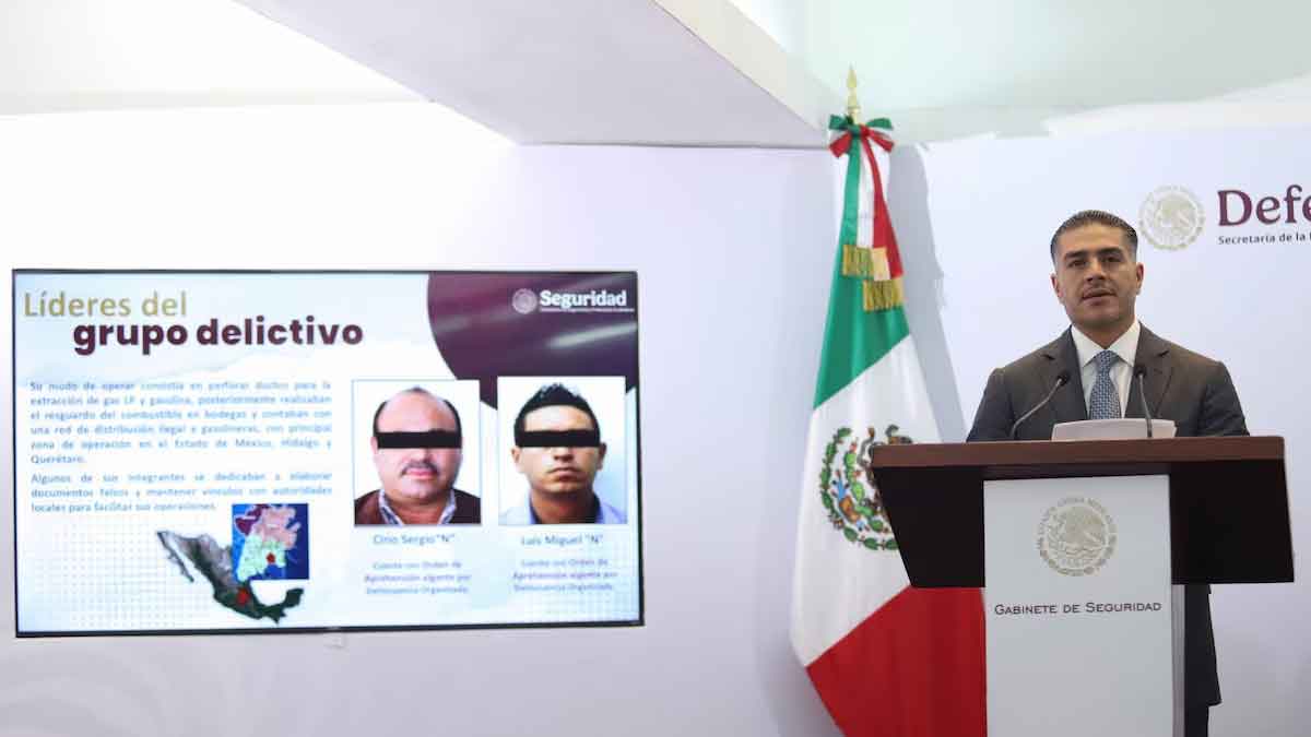 Desmantelan red de huachicol; robaban combustible en Edomex, Hidalgo y Querétaro