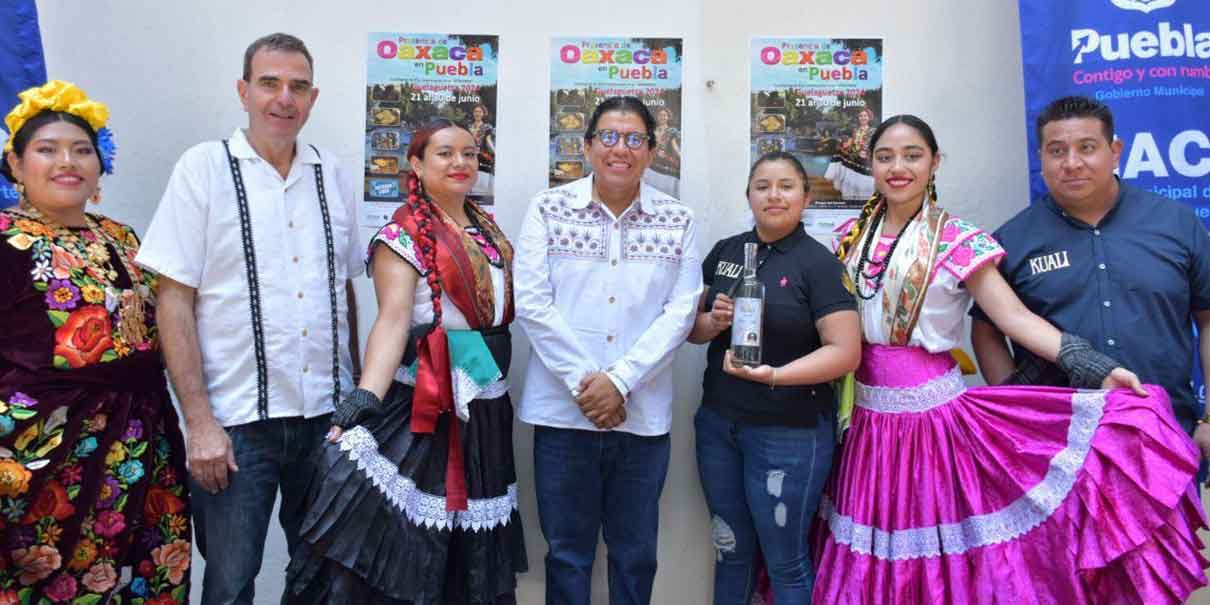 Arte, gastronomía y cultura oaxaqueña en Puebla