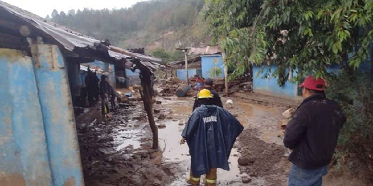 Se despliega apoyo en Chignahuapan; hay 70 casas con daños por tromba