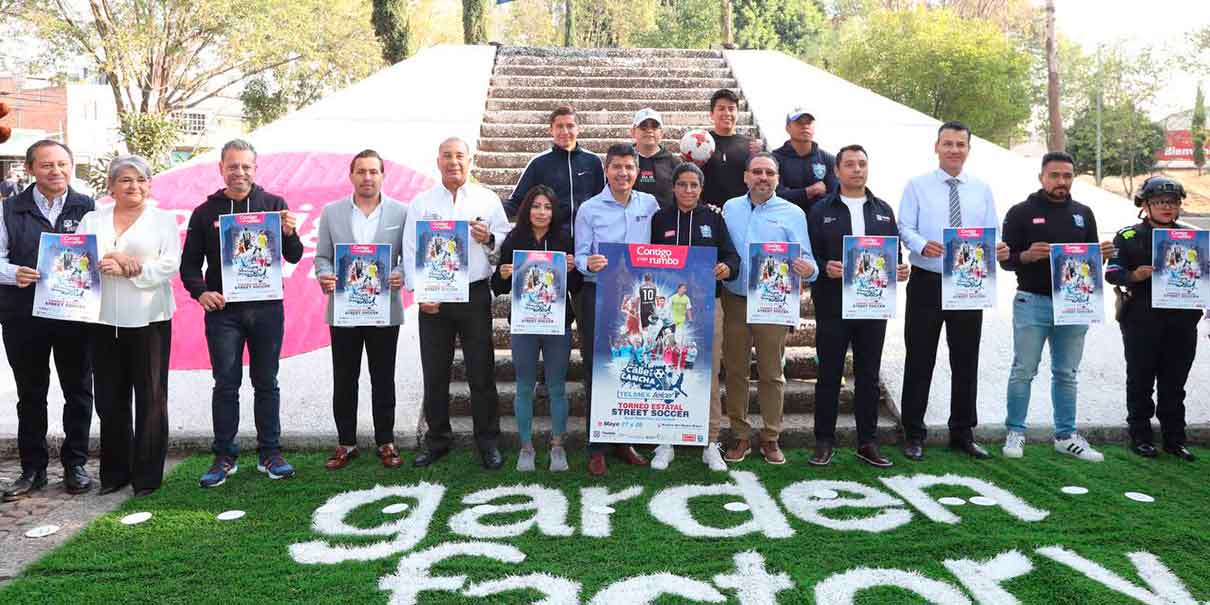 Todo listo para el torneo estatal de fut “De la Calle a la Cancha” en Puebla capital