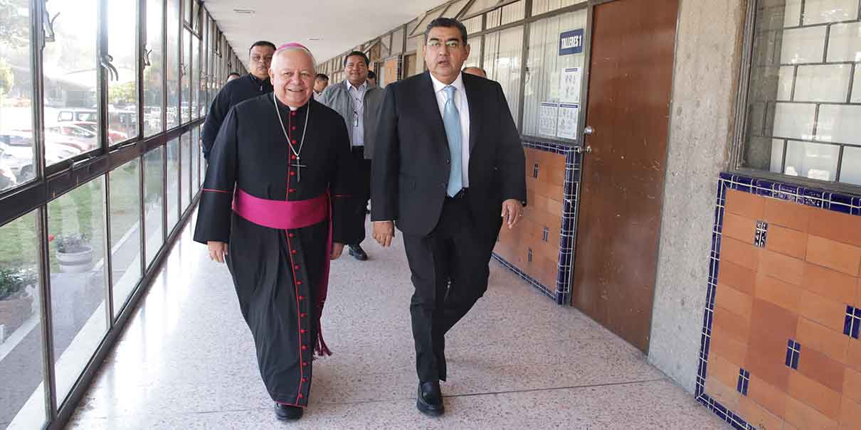 El Arzobispo y gobernador de Puebla dieron a conocer actividades del Viernes Santo