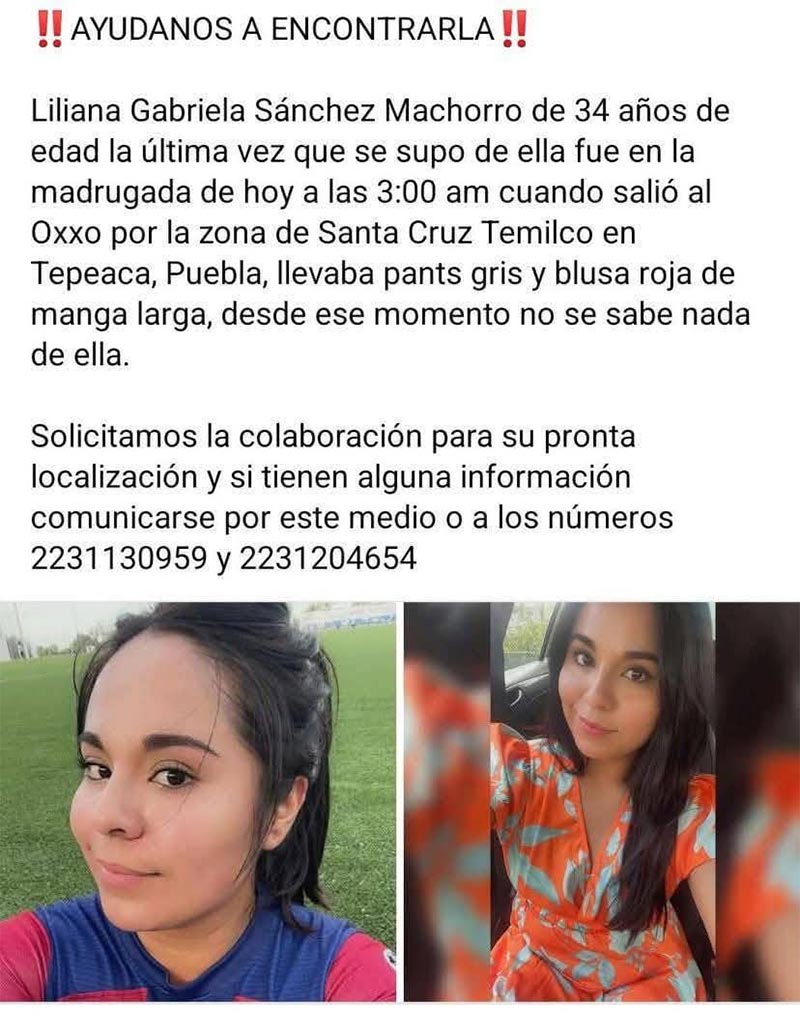 Eran de Tepeaca las mujeres ejecutadas halladas en Quecholac