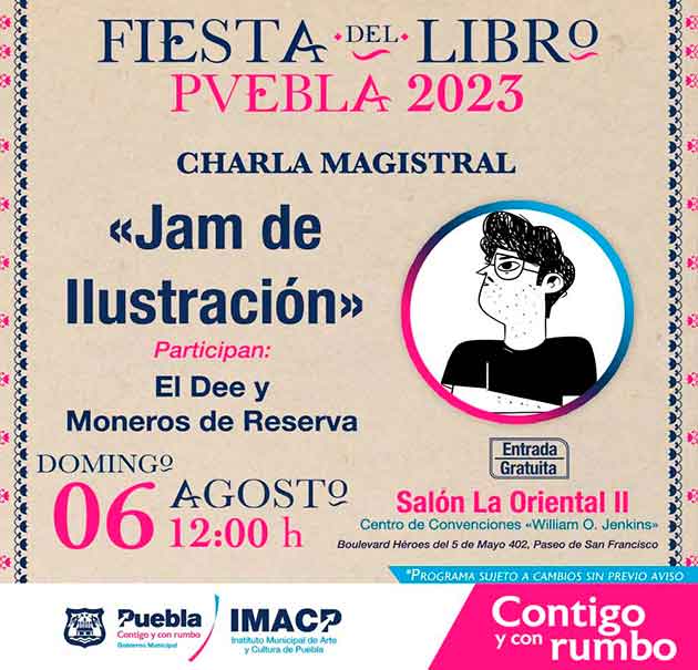 Fiesta del Libro Puebla cierra actividades este fin de semana