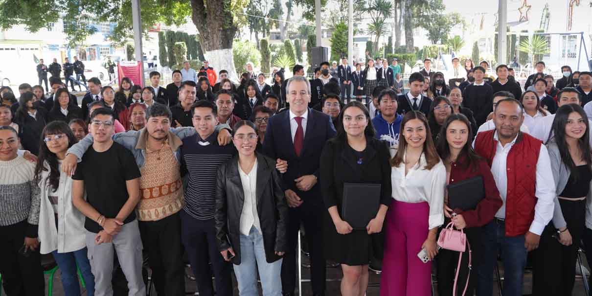 Gobierno de José Chedraui impulsa el Programa Jóvenes Talento en juntas auxiliares