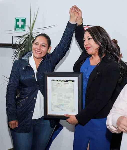 Guadalupe Cuautle, alcaldesa electa de San Andrés Cholula