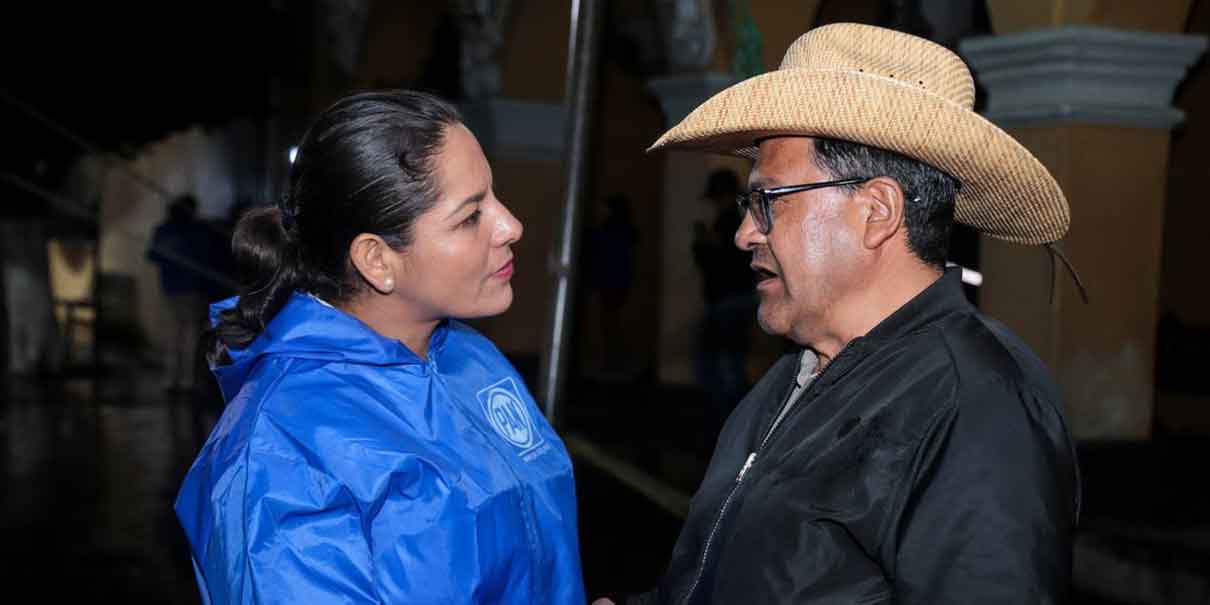 Guadalupe Cuautle realiza su noveno cierre de campaña