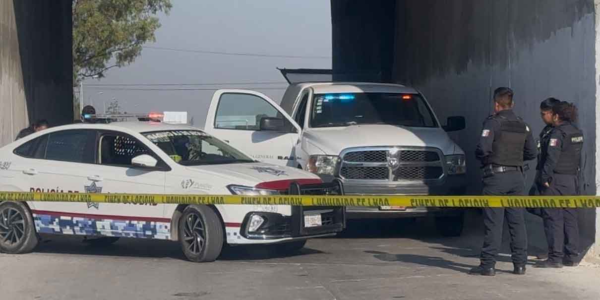 Hallan cuerpo emplayado bajo el puente de Xonacatepec