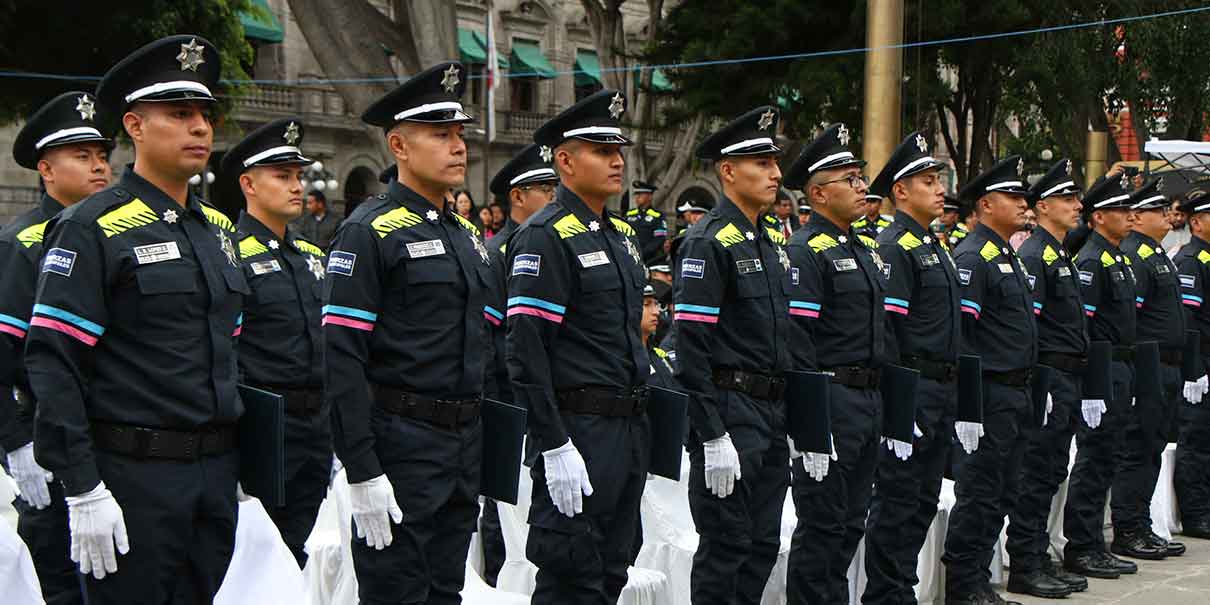 Ingresan a la Policía Municipal 46 elementos egresados de la academia policial