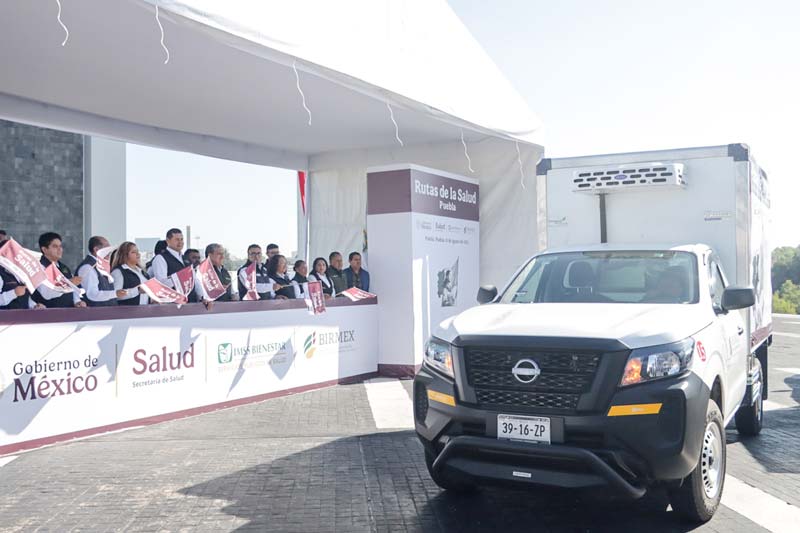 Inició la Rutas de la Salud en Puebla con la entrega de medicinas IMSS Bienestar