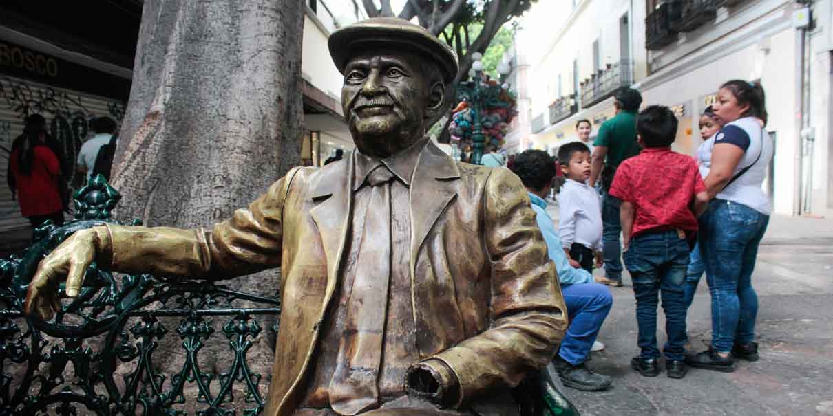 Ayuntamiento de Puebla alista rehabilitación de esculturas en el Centro Histórico