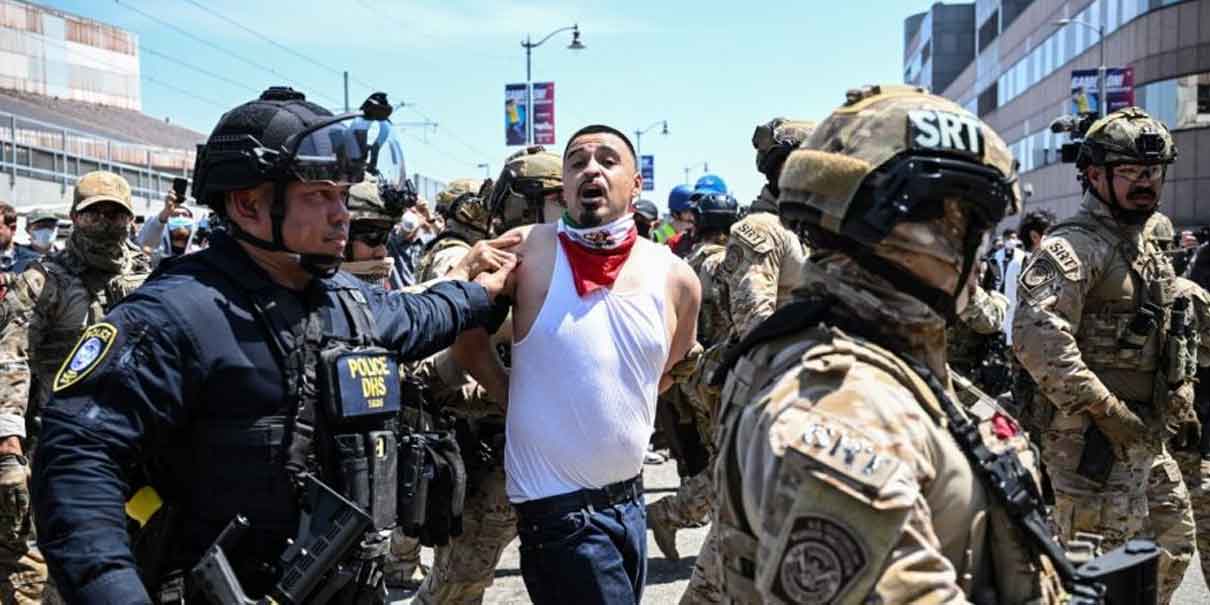 Crece la tensión en Los Ángeles: protestas desafían el toque de queda y se anticipa despliegue militar