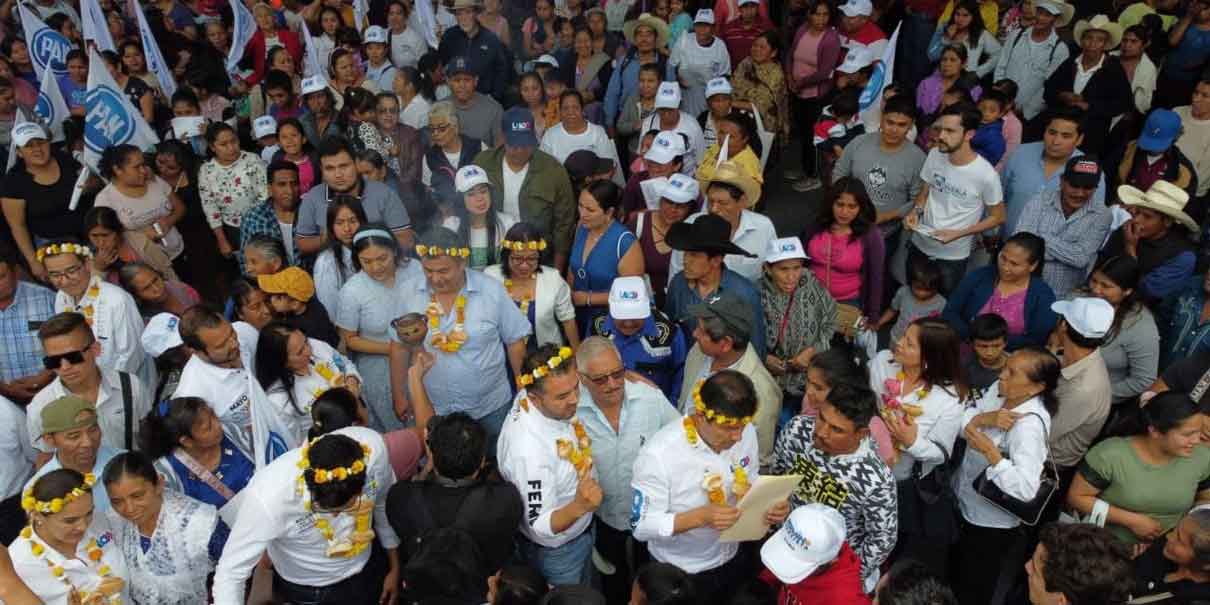 Con Lalo Rivera los municipios sí tendrán apoyos