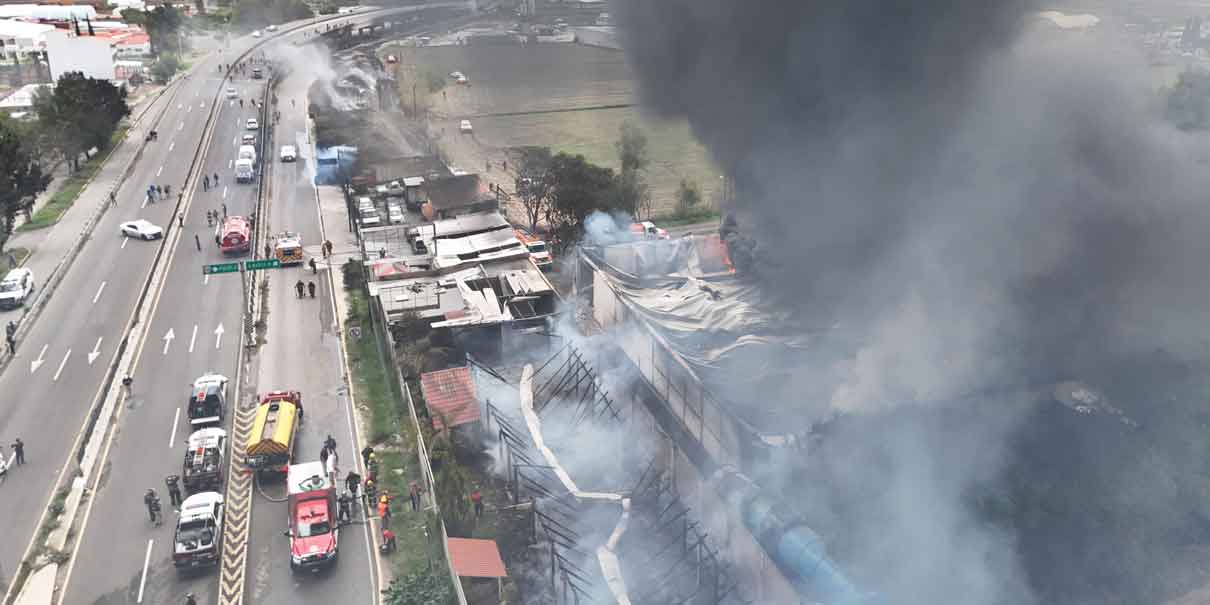 Más de 500 estudiantes fueron desalojados por incendio y explosión en Chipilo