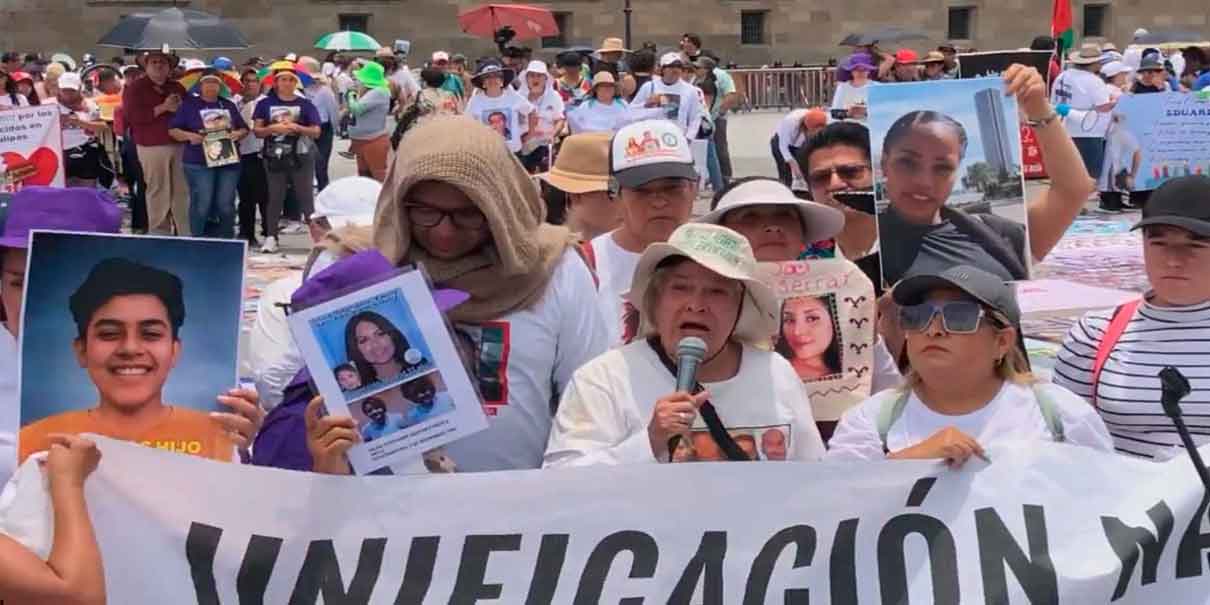 Colectivos critican plan de Sheinbaum y exigen justicia para desaparecidos