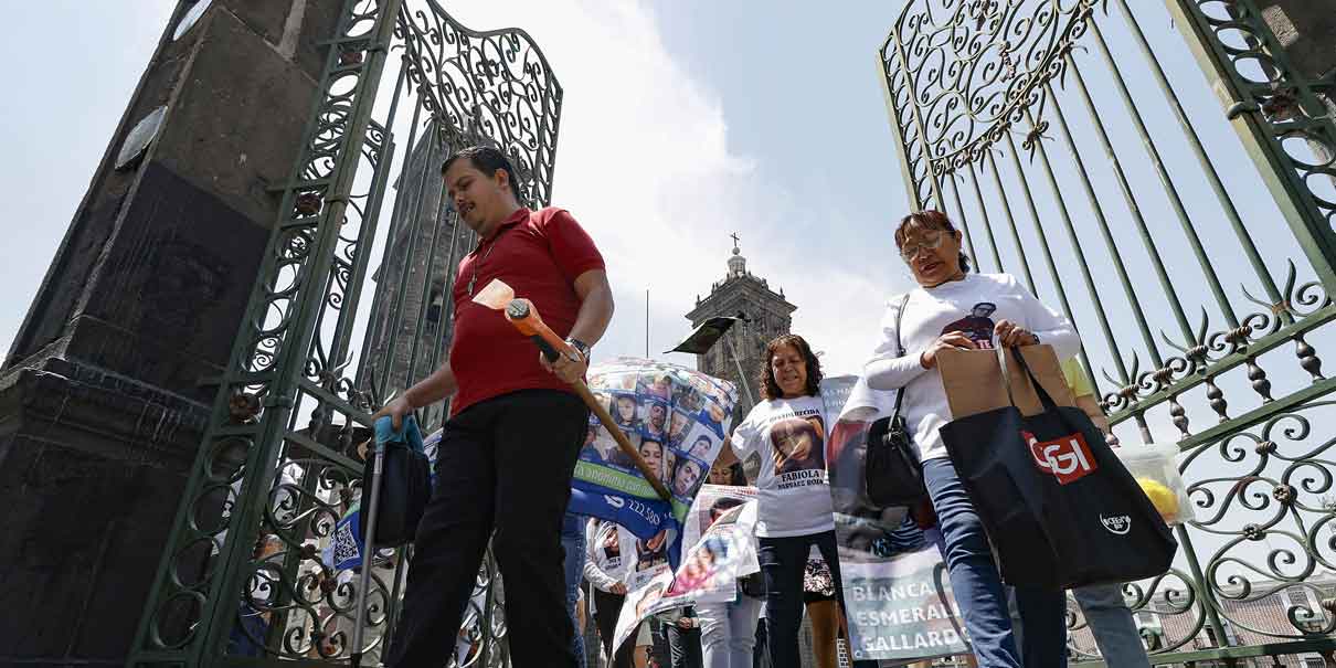 Madres de desaparecidos en Puebla no tienen nada que celebrar