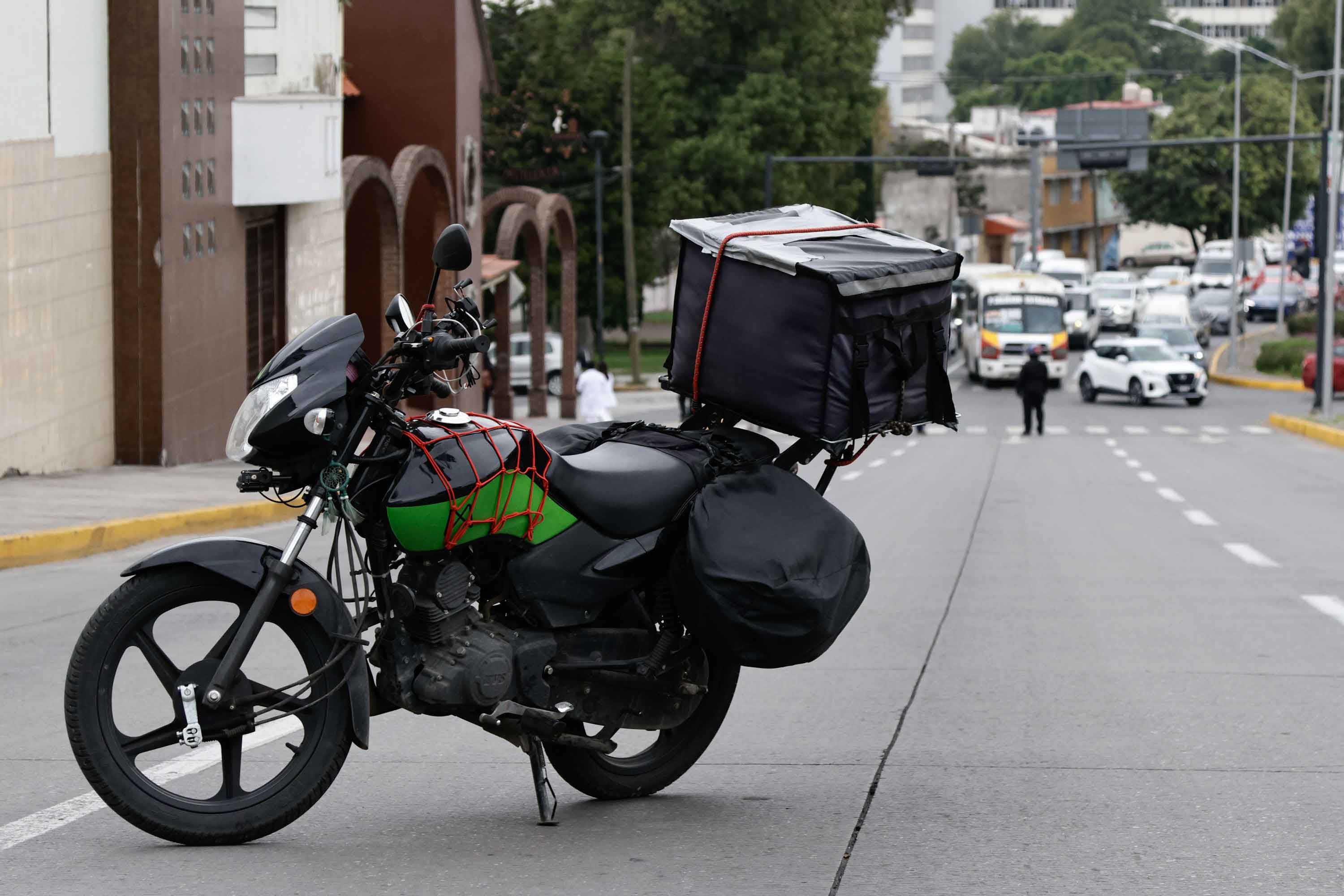 Manifestaciones de motociclistas para detener la Ley Chaleco en Puebla