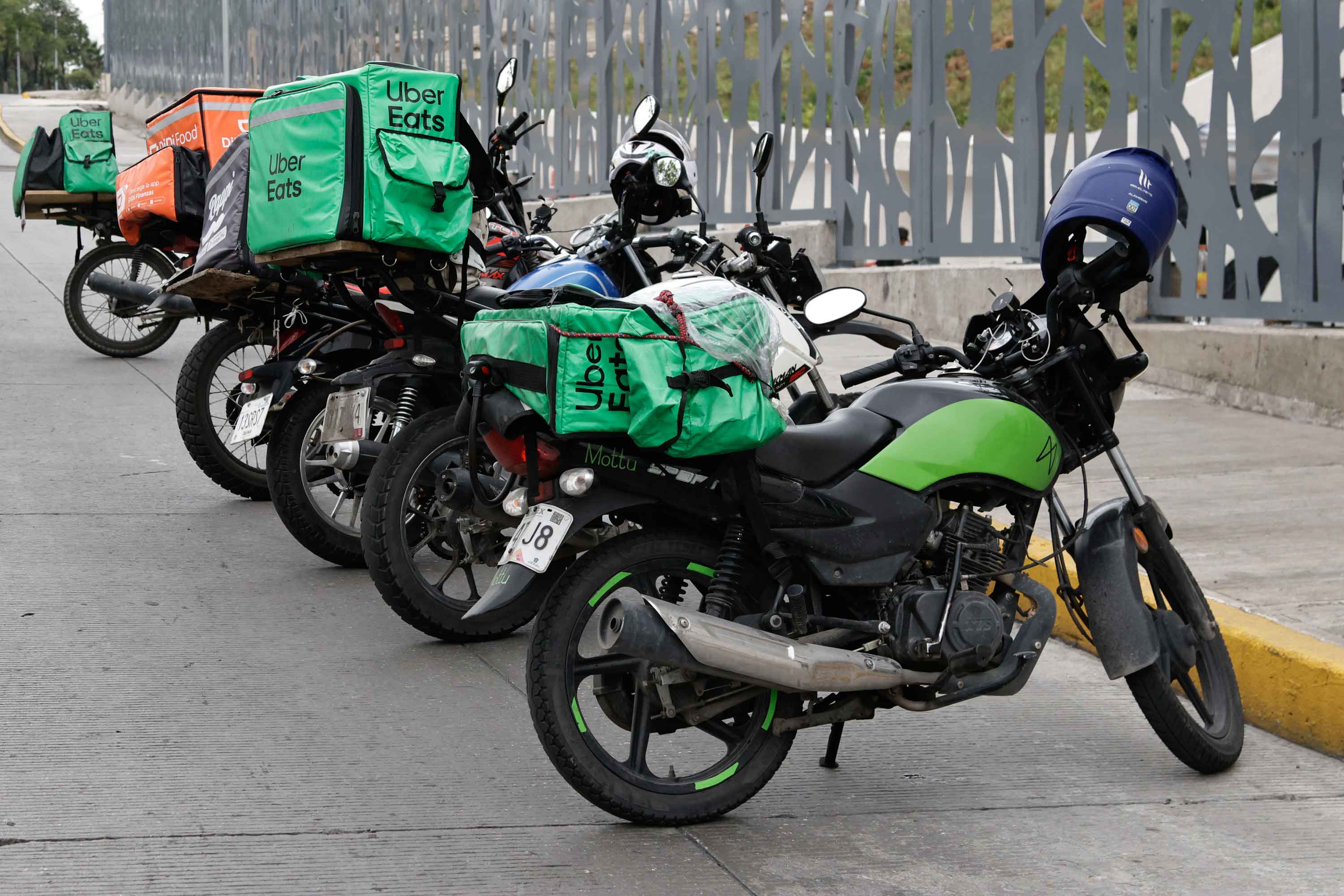 Manifestaciones de motociclistas para detener la Ley Chaleco en Puebla