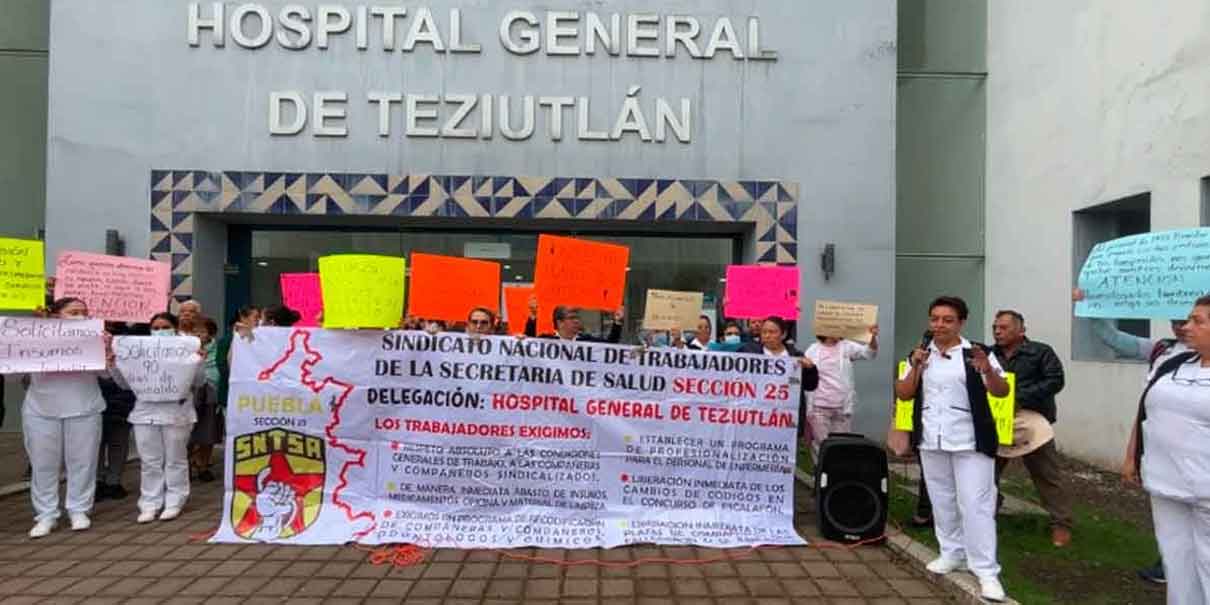Manifestaciones de personal de Salud en cuatro municipios; prevalecen carencias