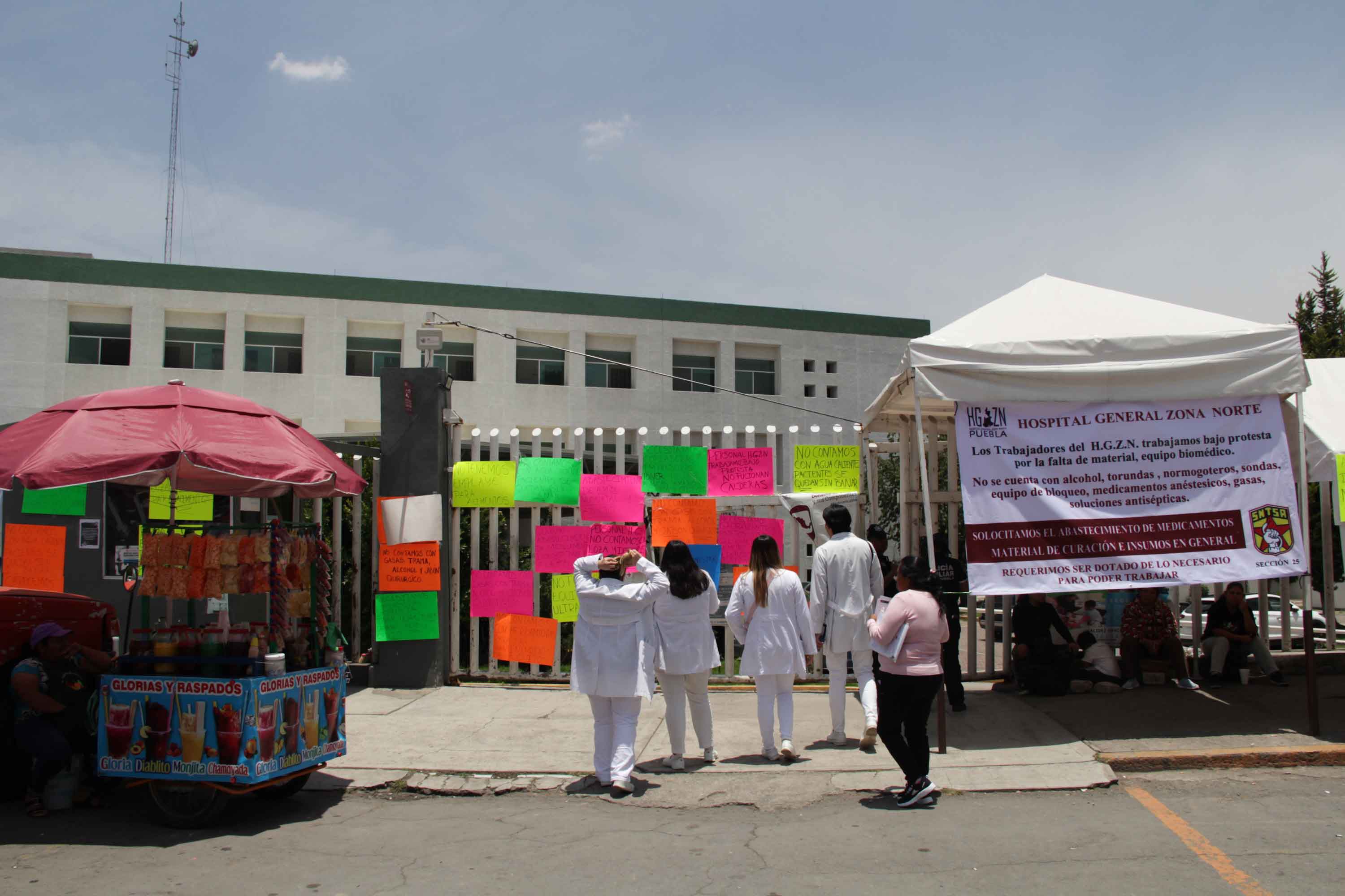 Manifestaciones de personal de Salud en cuatro municipios; prevalecen carencias