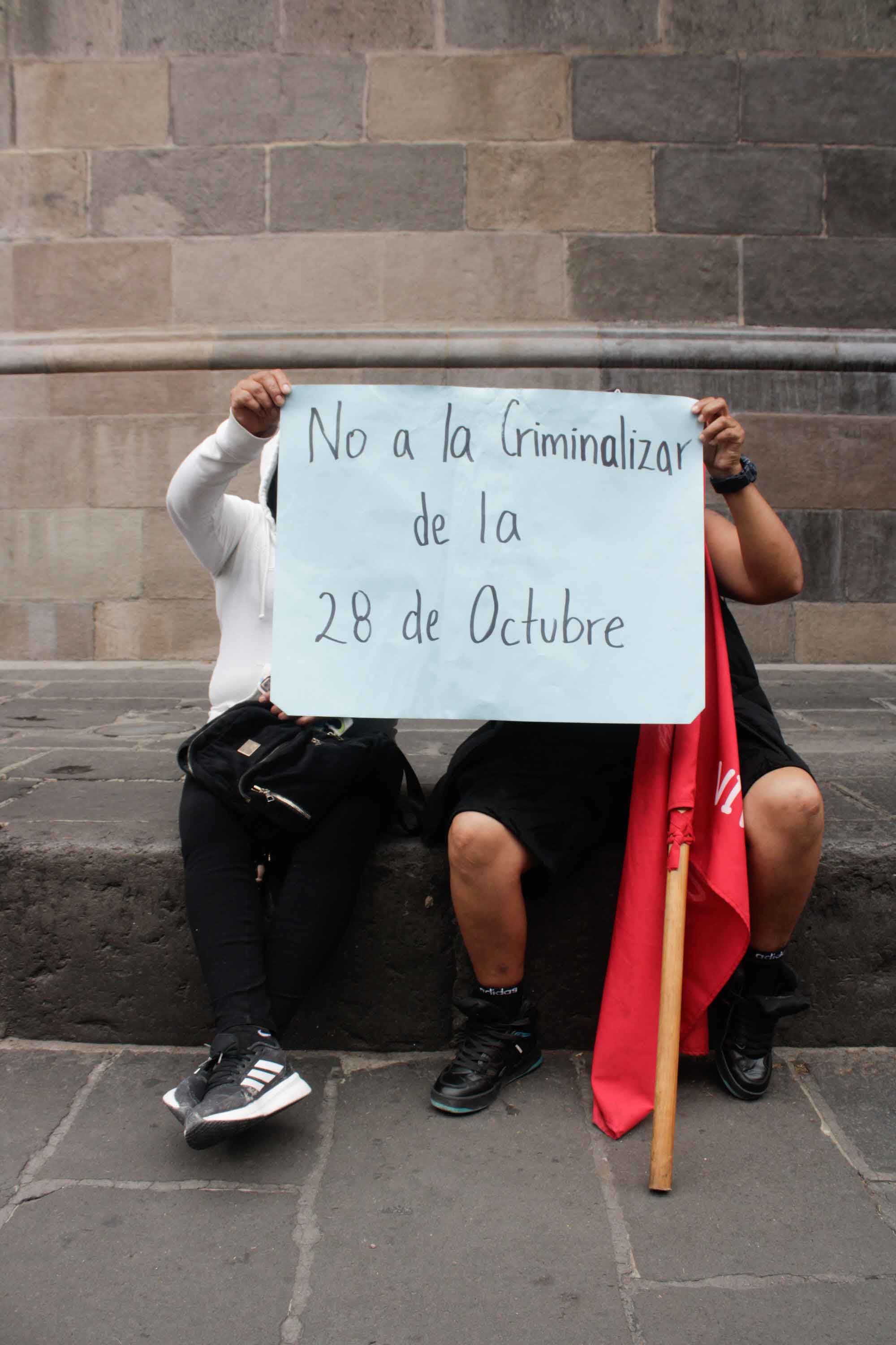 La 28 de Octubre demandó justicia por compañero asesinado en la capital