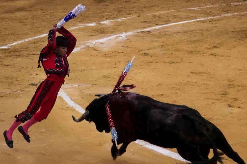 Marchan en CDMX en defensa de peleas de gallos y corridas de toros tras reforma antitaurina
