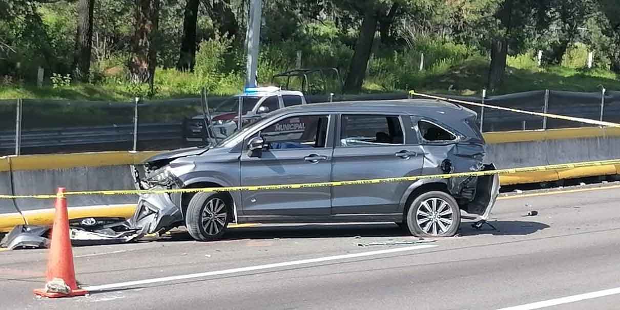 Mortal asalto en la autopista México-Puebla, mataron a la esposa del edil Calpan