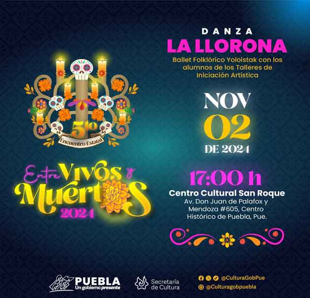 No faltes a las actividades “Entre Vivos y Muertos”