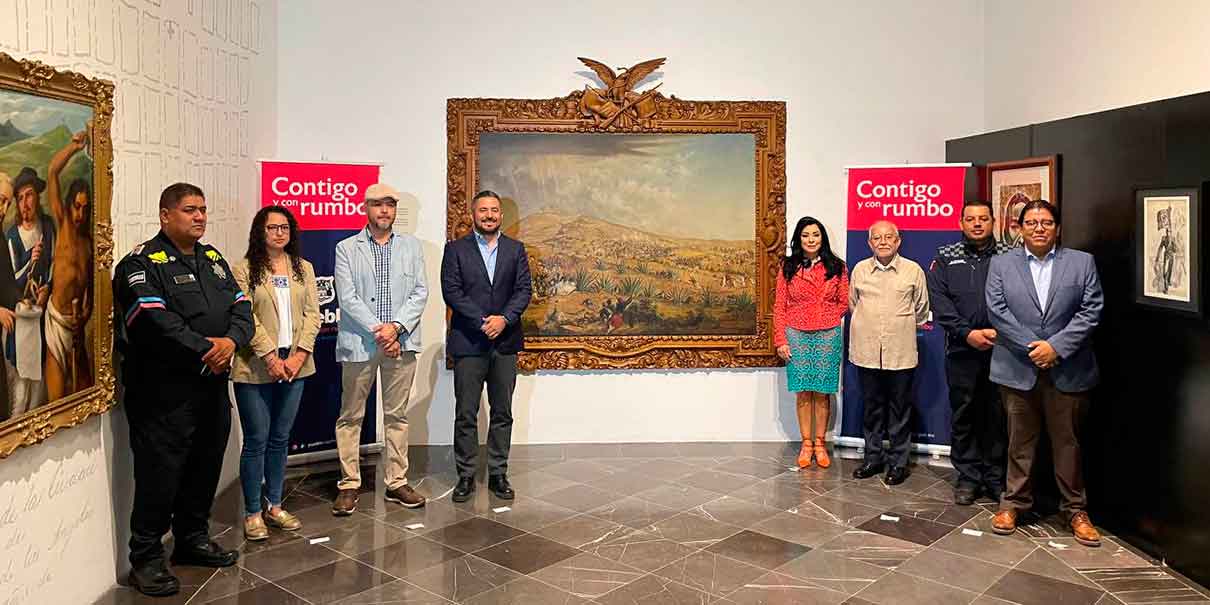 Ayuntamiento de Puebla restauró obras pictóricas del acervo del municipio
