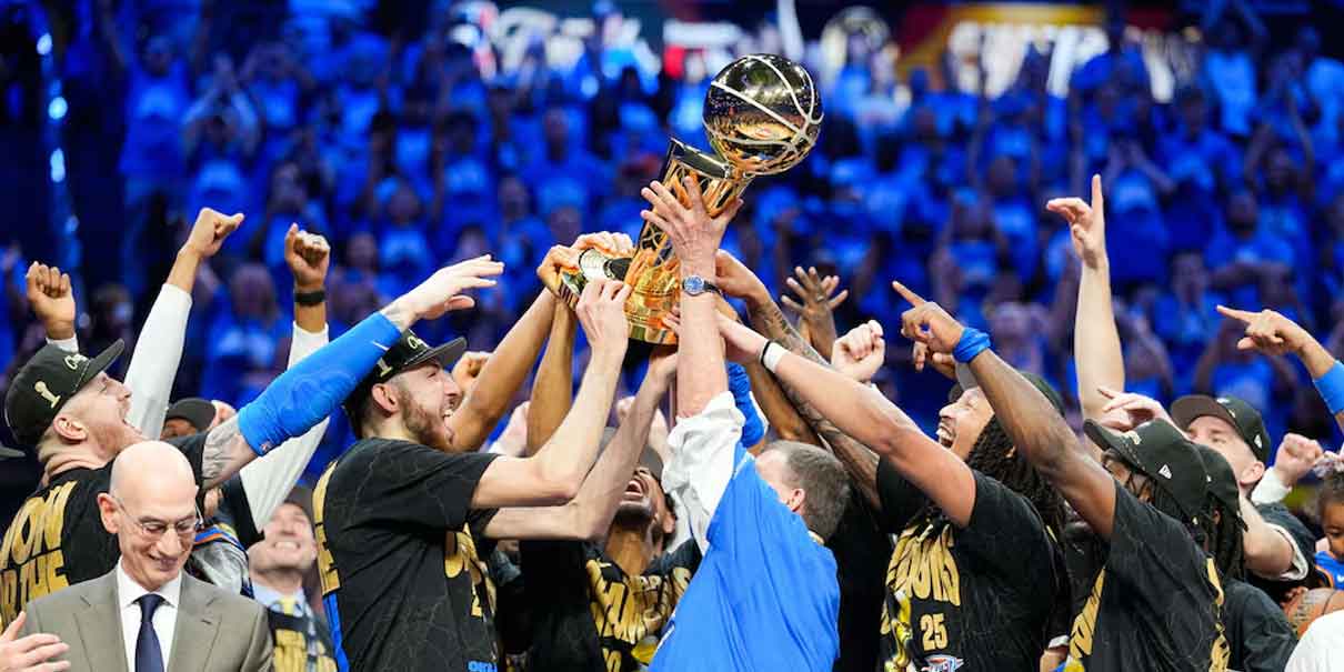 ¡Campeones! El Thunder de Oklahoma City conquista la NBA al vencer a Pacers