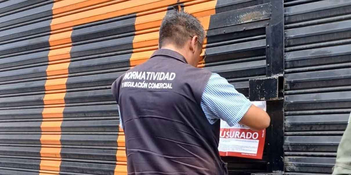 Operativo a talleres mecánicos en Puebla; clausuraron seis por incumplir normatividad